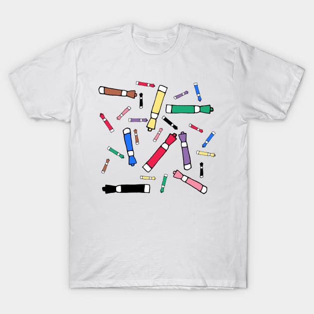 Teacher Dry Erase Marker T-Shirt by theaspenridge